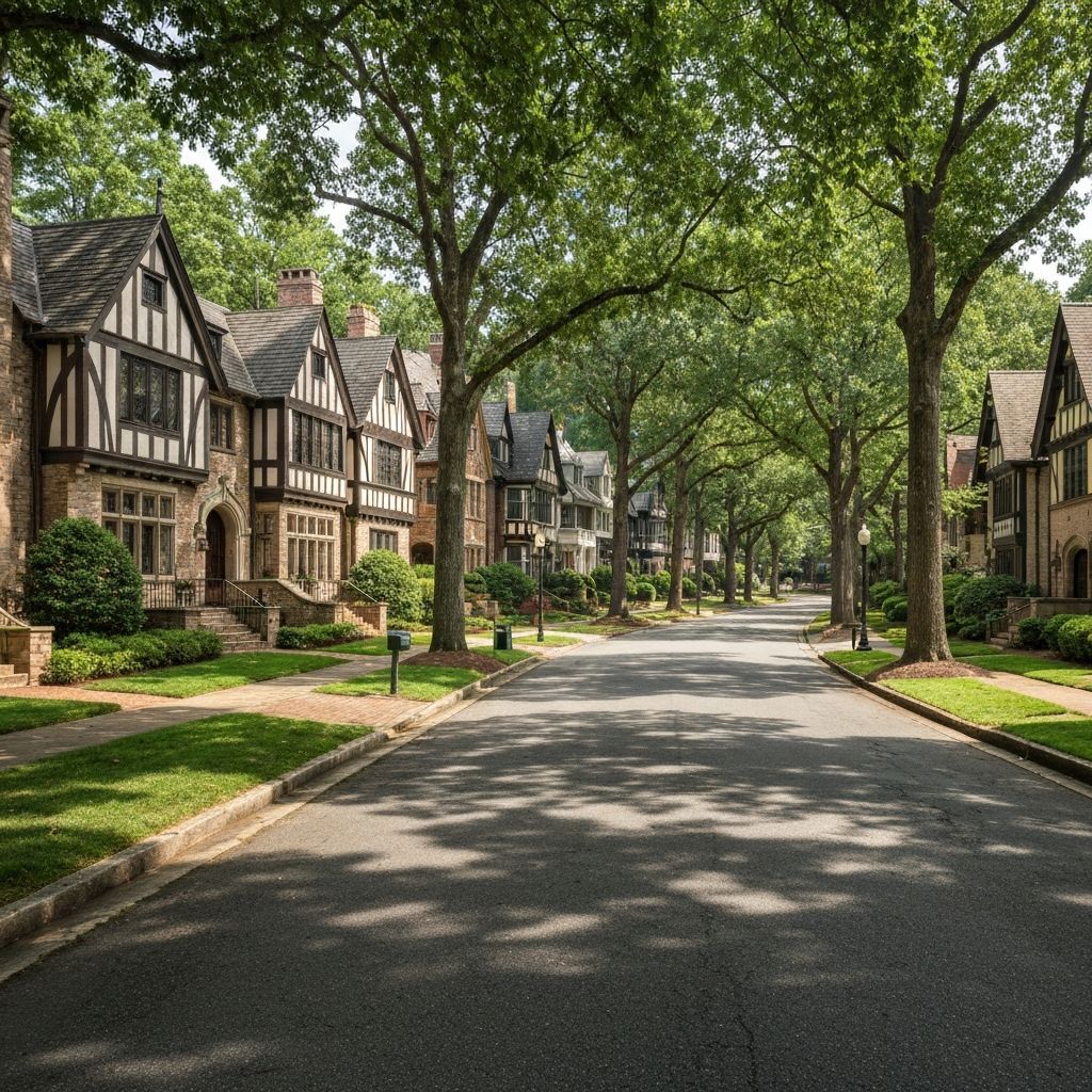 Ansley Park historic Midtown neighborhood