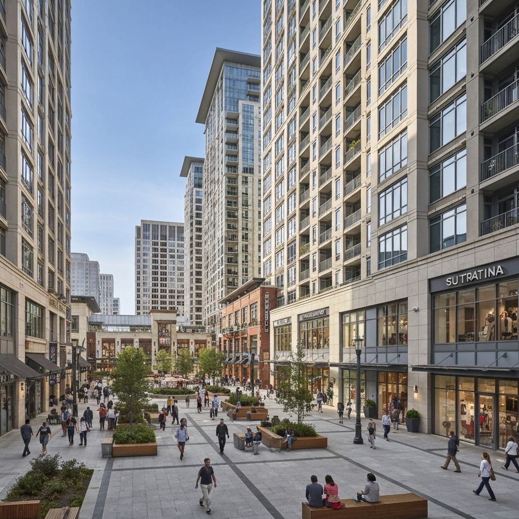 Atlantic Station Midtown mixed-use development