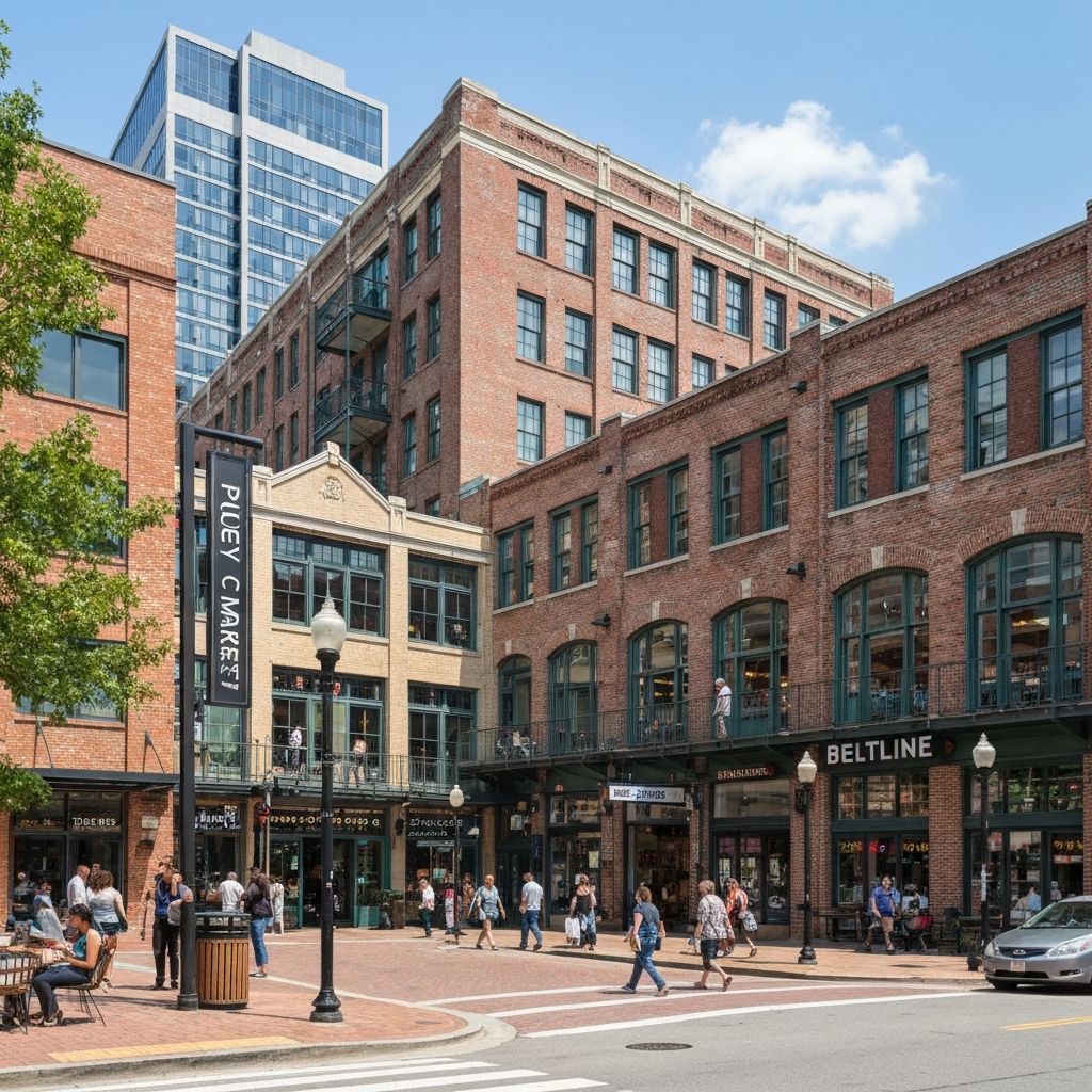 Ponce City Market Old Fourth Ward Atlanta