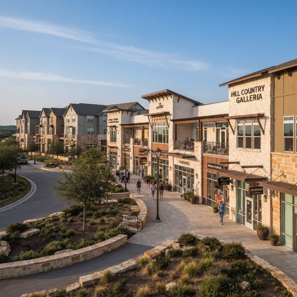 Hill Country Galleria area Bee Caves