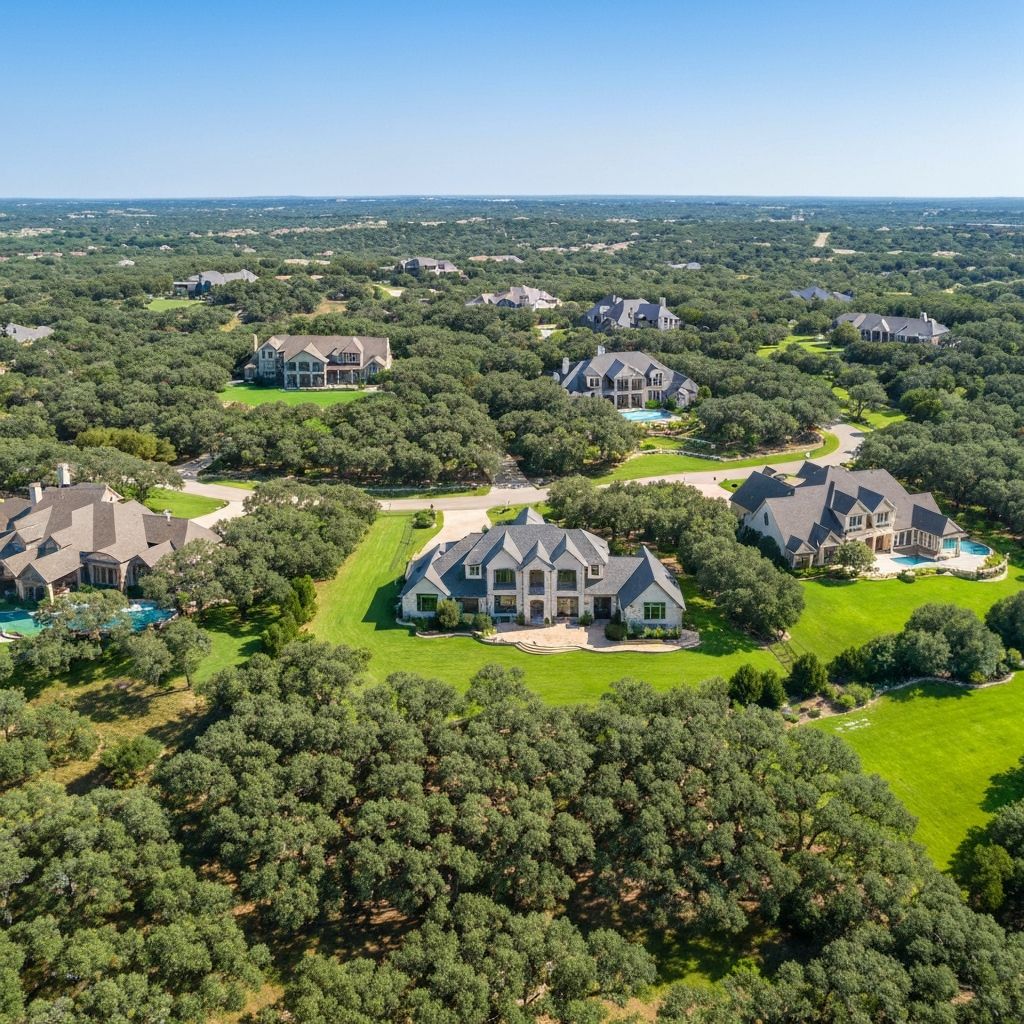 Serene Hills Bee Caves homes