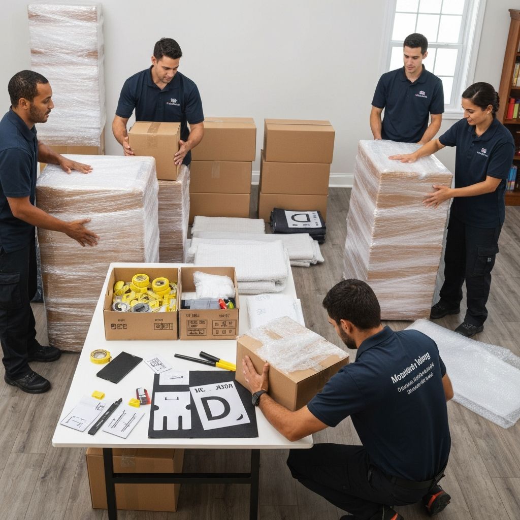 Professional Charlotte NC moving and packing services