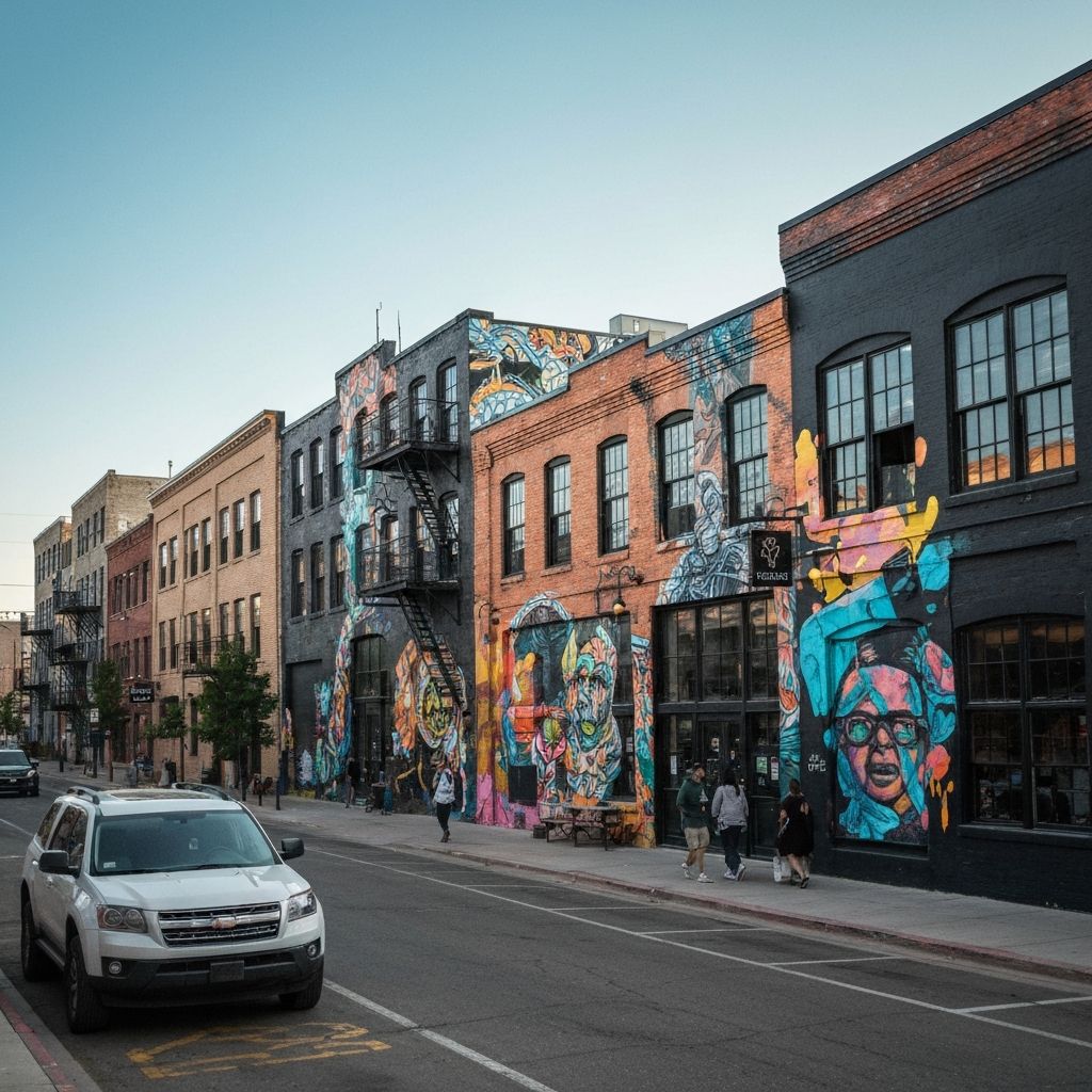 RiNo Denver River North Art District lofts