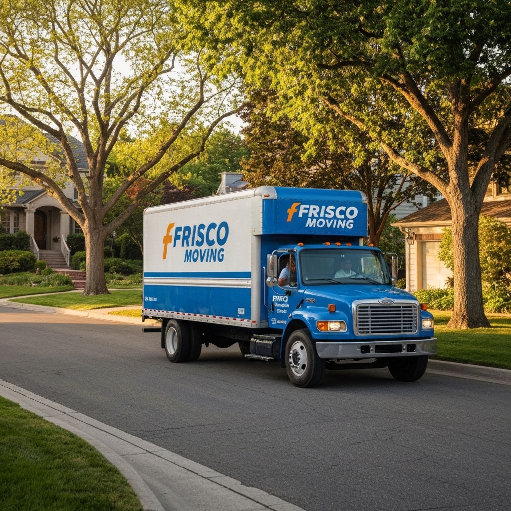 Professional moving services in Frisco Texas