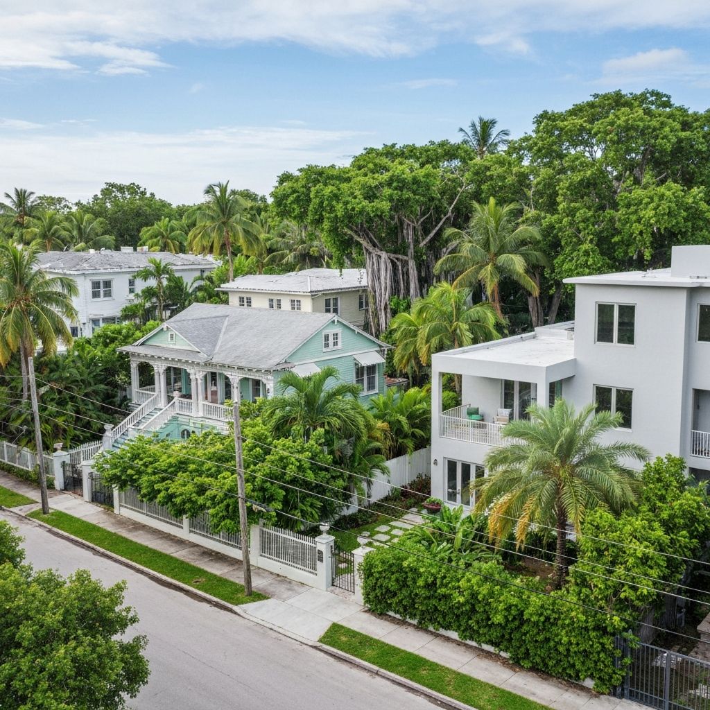 Tigertail Avenue & North Grove Coconut Grove Miami moving services