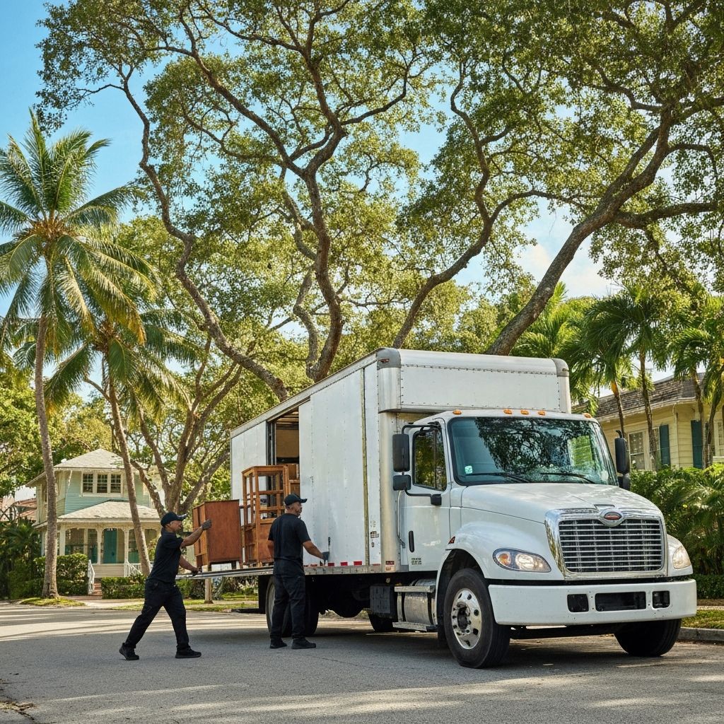 Professional movers in Coconut Grove Miami Florida