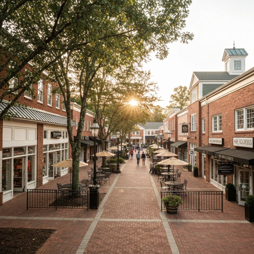 Cotswold Village Shops Charlotte NC -- opened 1963