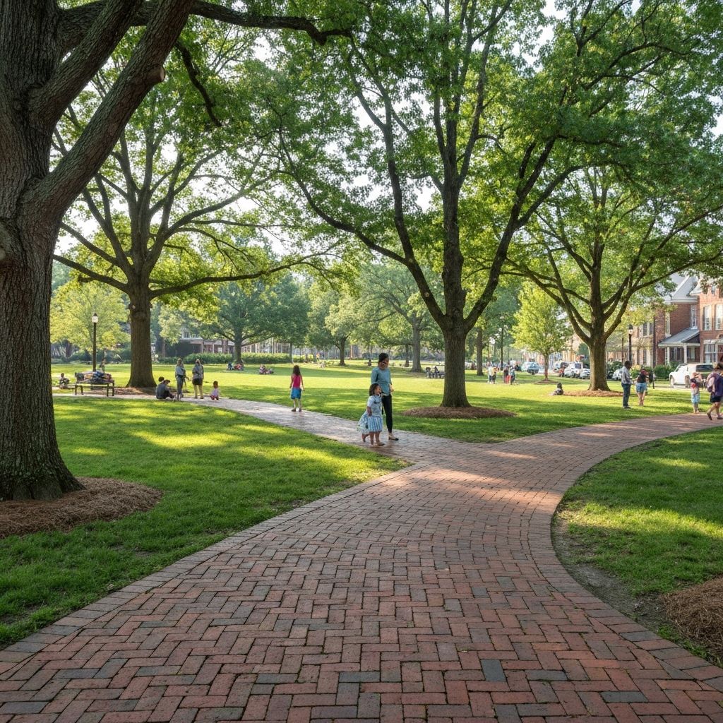 Latta Park Dilworth Charlotte NC neighborhood greenspace