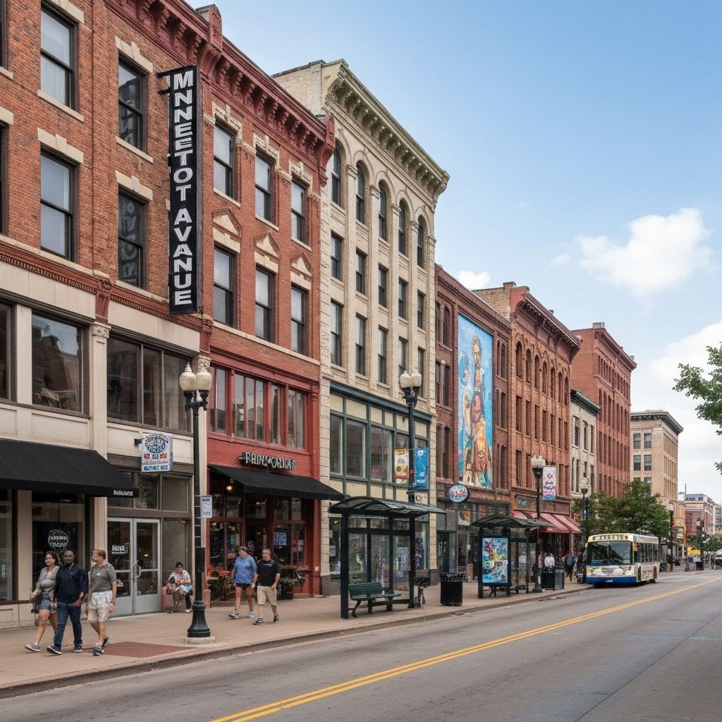 Minnesota Avenue Downtown Kansas City KS Avenue of Murals