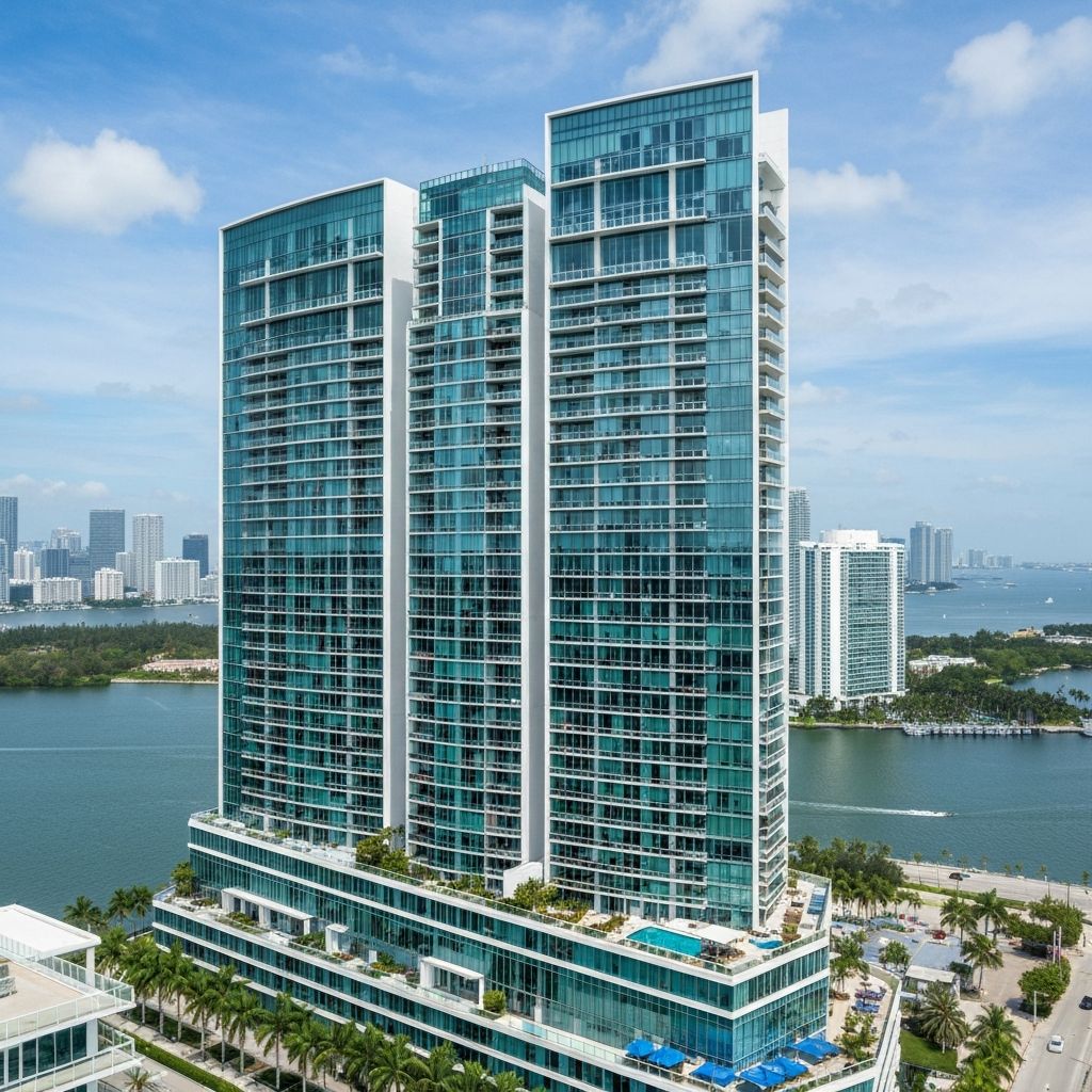 Edgewater Miami luxury towers