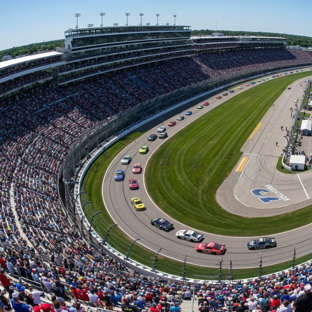 Kansas Speedway Village West Kansas City KS NASCAR track