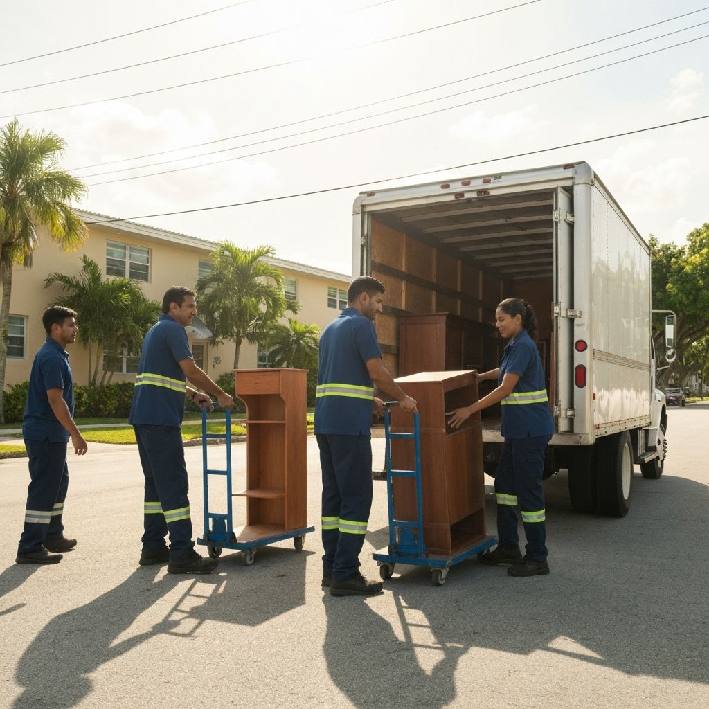Professional movers in Overtown Miami