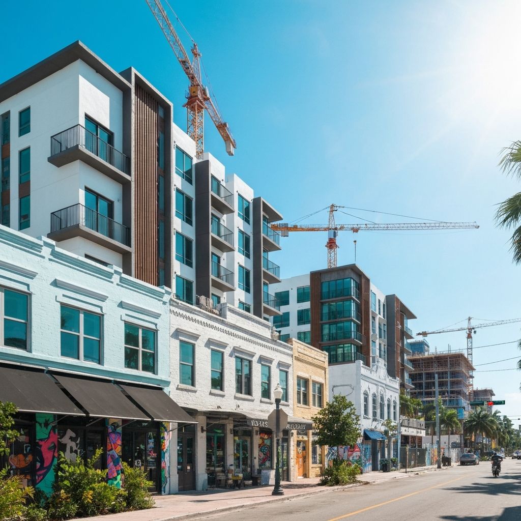 New residential development in Overtown Miami