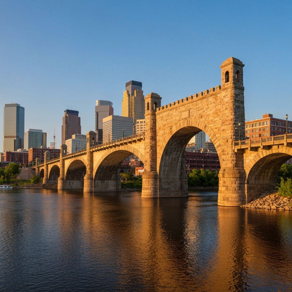 Stone Arch Bridge Minneapolis