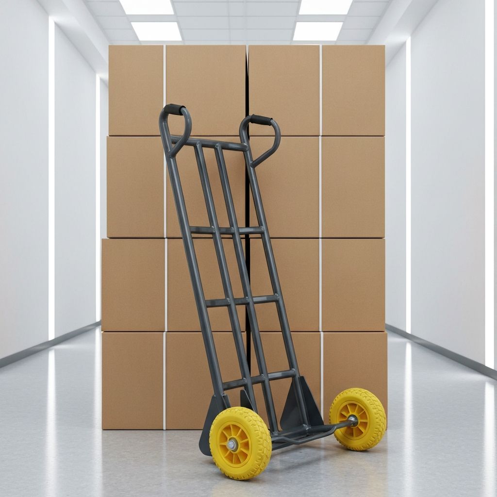 Hand truck dolly for Short North apartment moves