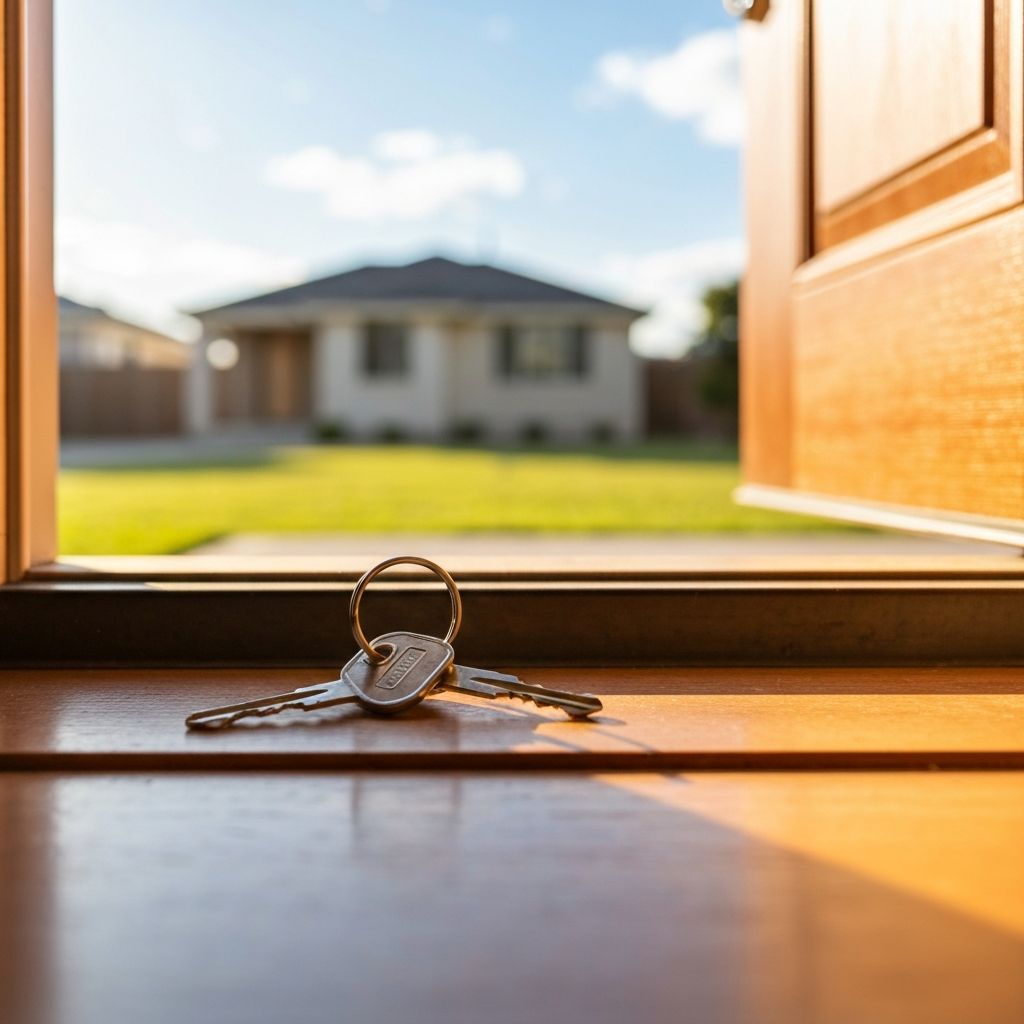 Keys to a new home in Saint Paul