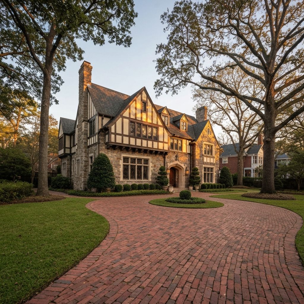 Myers Park Charlotte NC Tudor estate home moving specialists