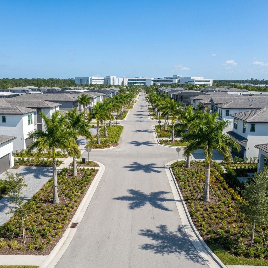 Lake Nona neighborhood in Orlando Florida