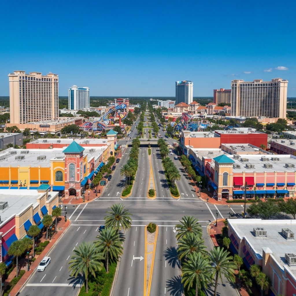 Theme Park Corridor neighborhood in Orlando Florida
