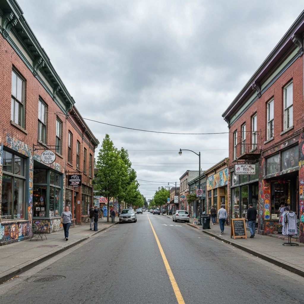 NE Portland / Alberta Arts Portland Oregon