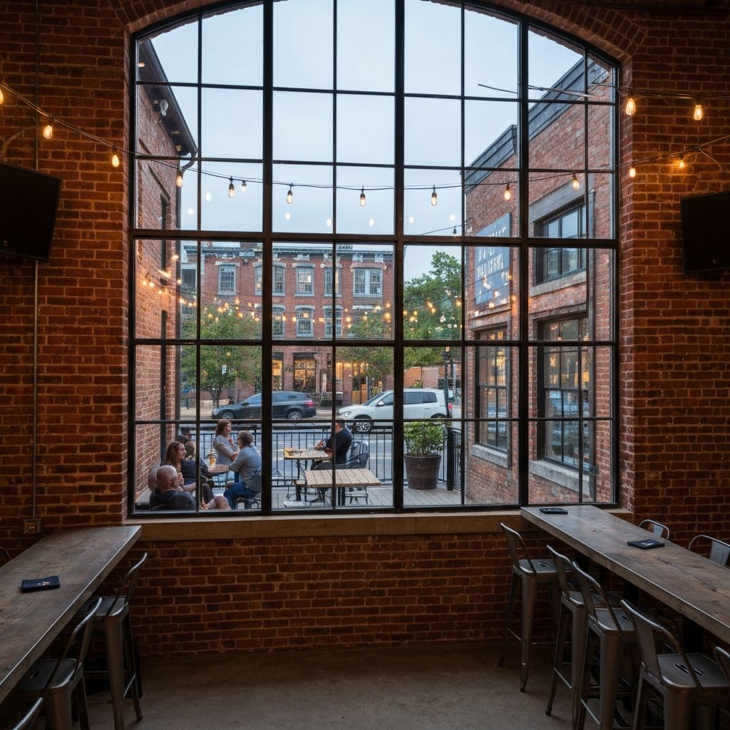 South End Charlotte brewery district craft beer taprooms