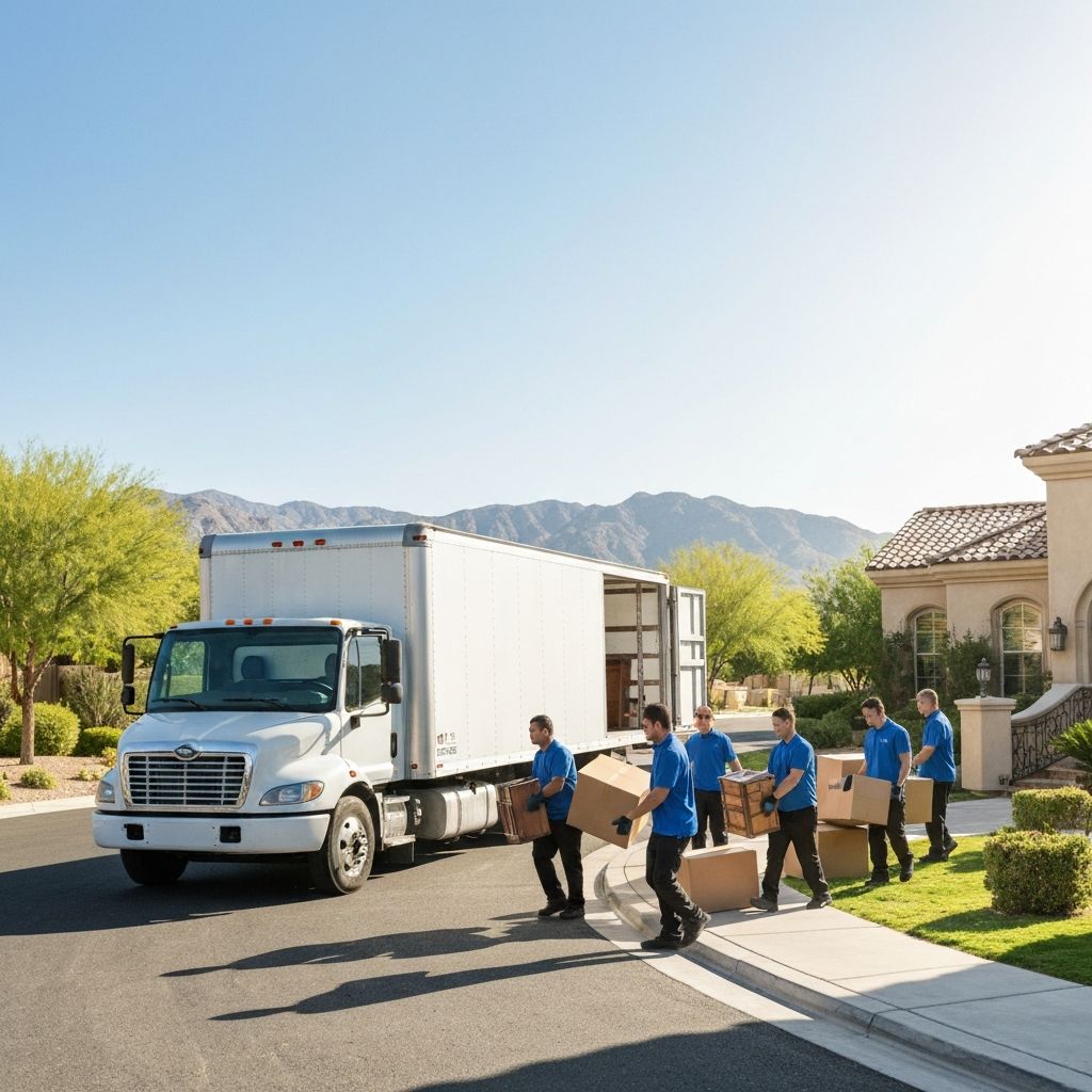 Professional movers in Summerlin Las Vegas Nevada
