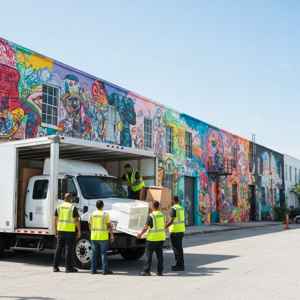 Professional movers in Wynwood Miami Florida