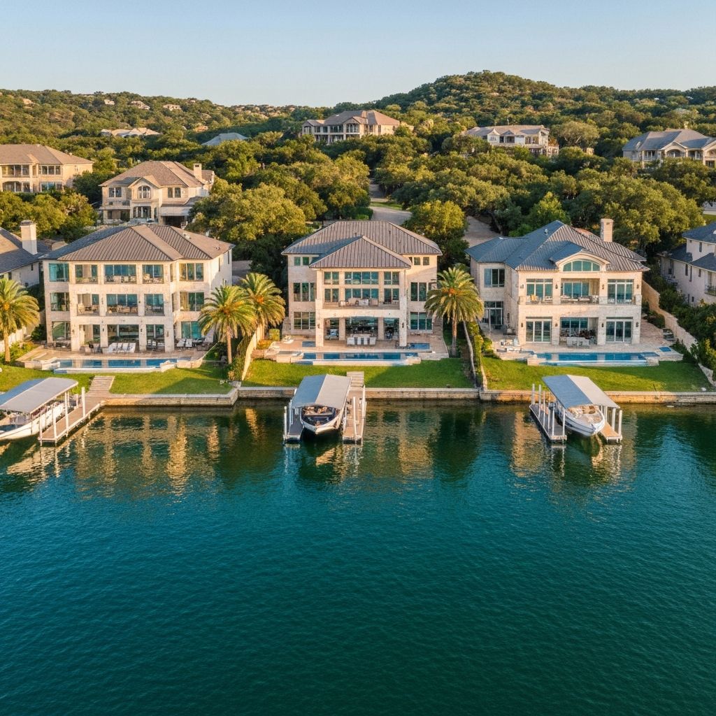 Lakeway Lake Travis waterfront estates