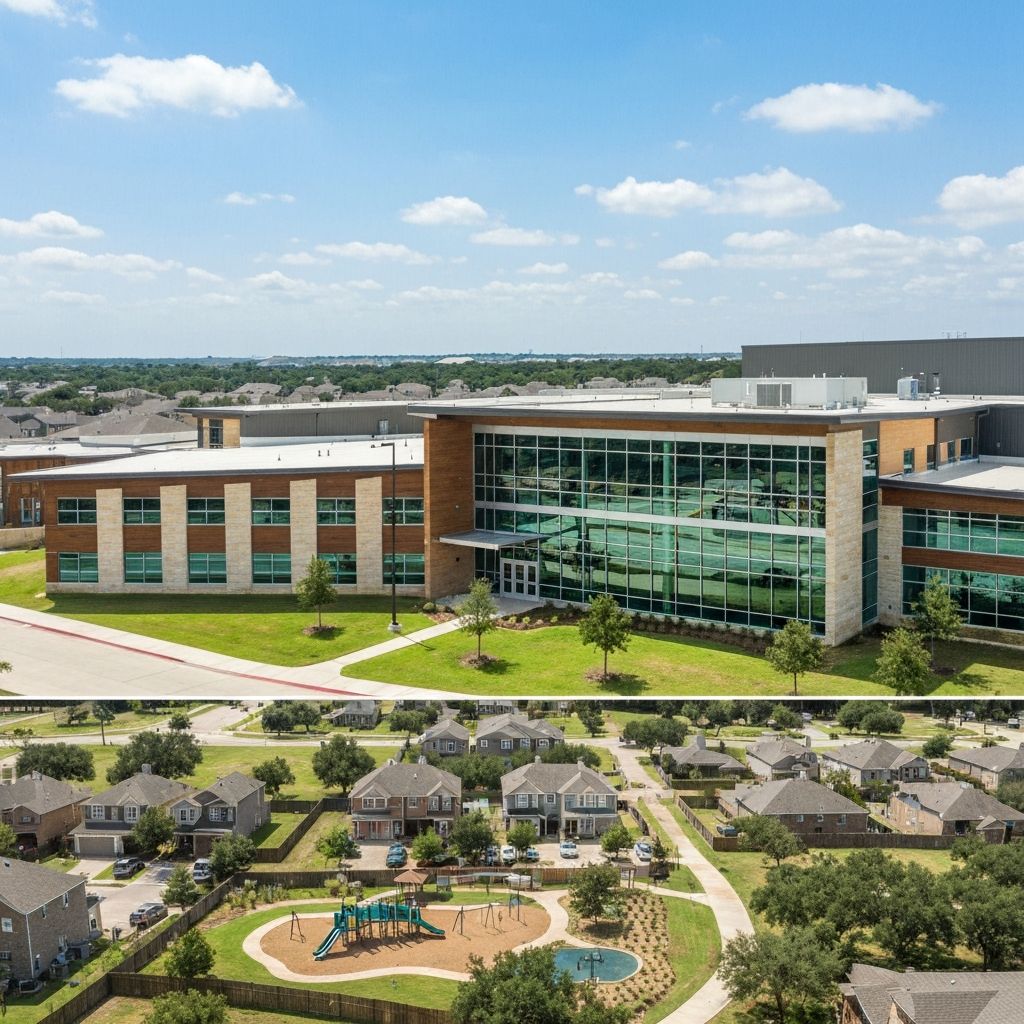 Manor Independent School District neighborhoods