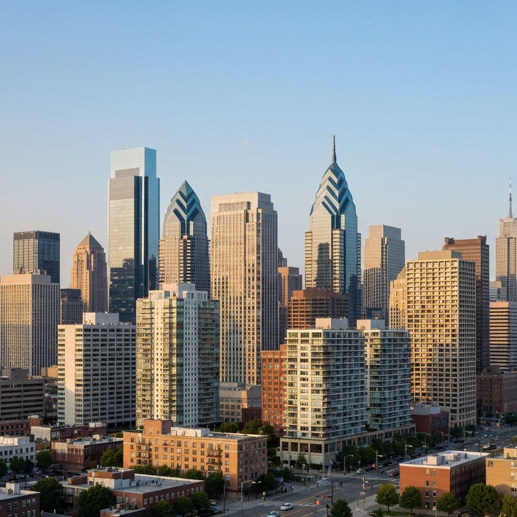 Center City Philadelphia skyline