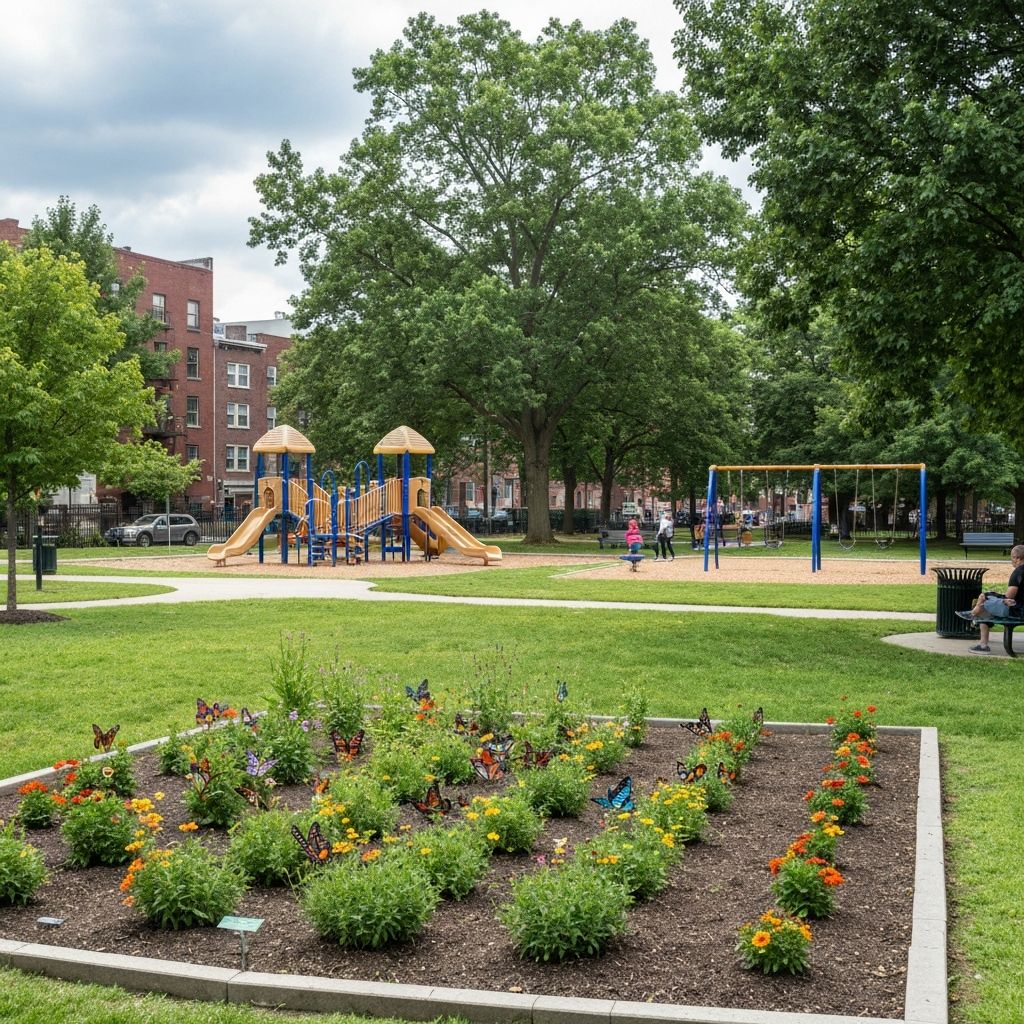 Liberty Lands Park vicinity