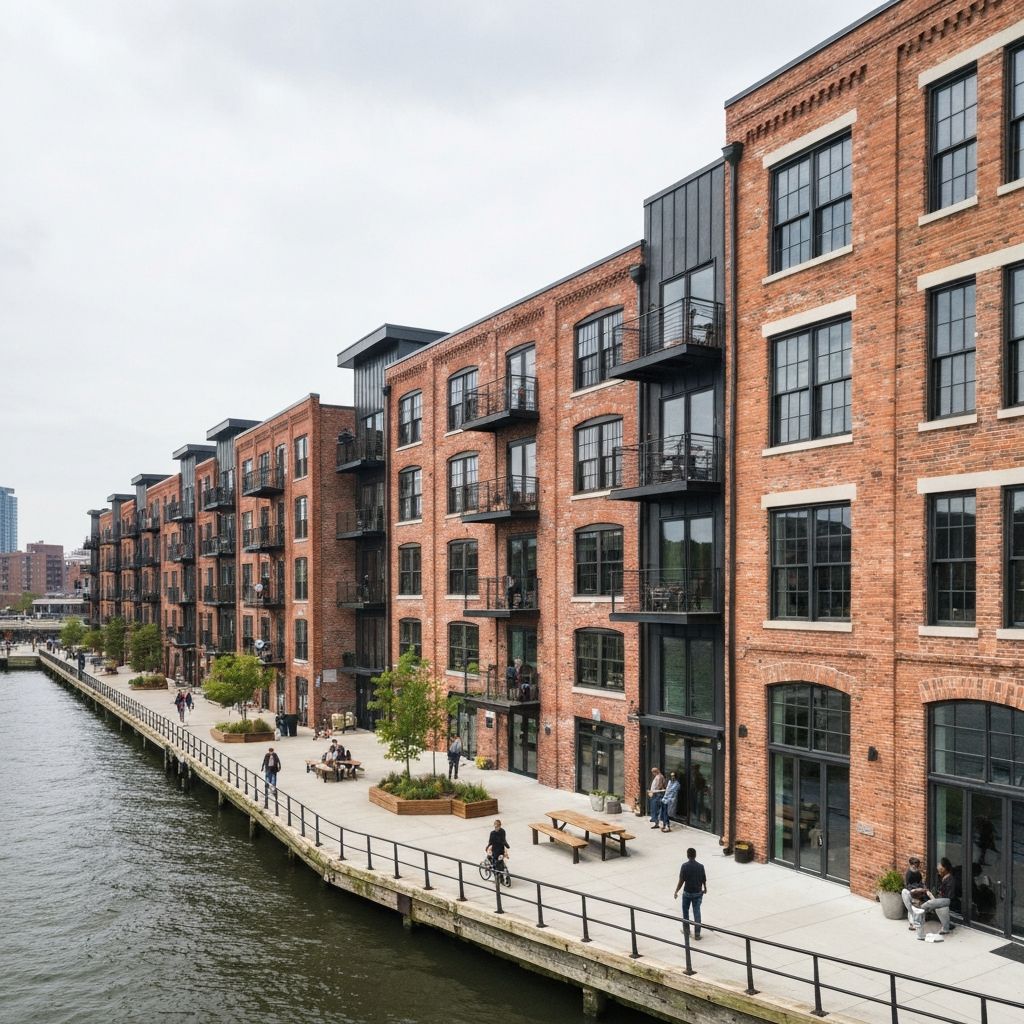 Delaware Avenue waterfront lofts
