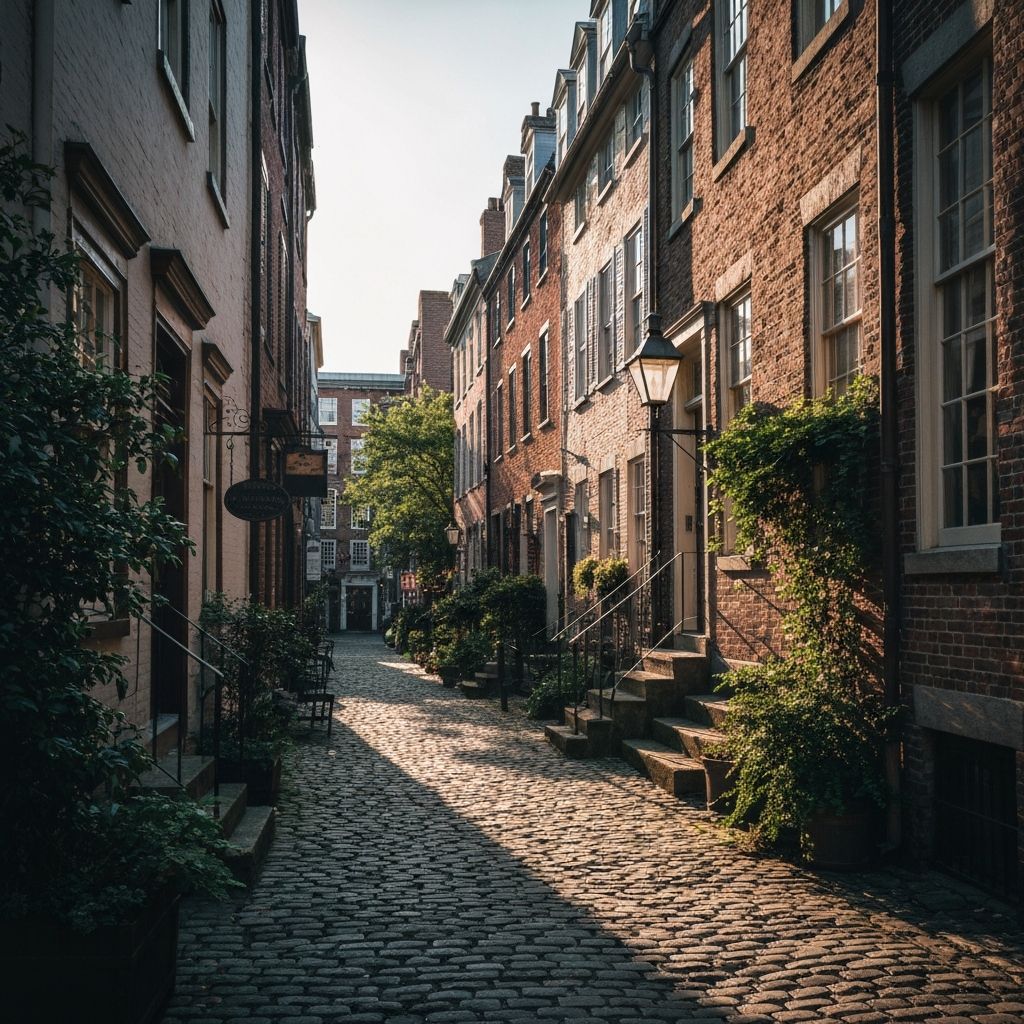 Elfreth's Alley Old City Philadelphia