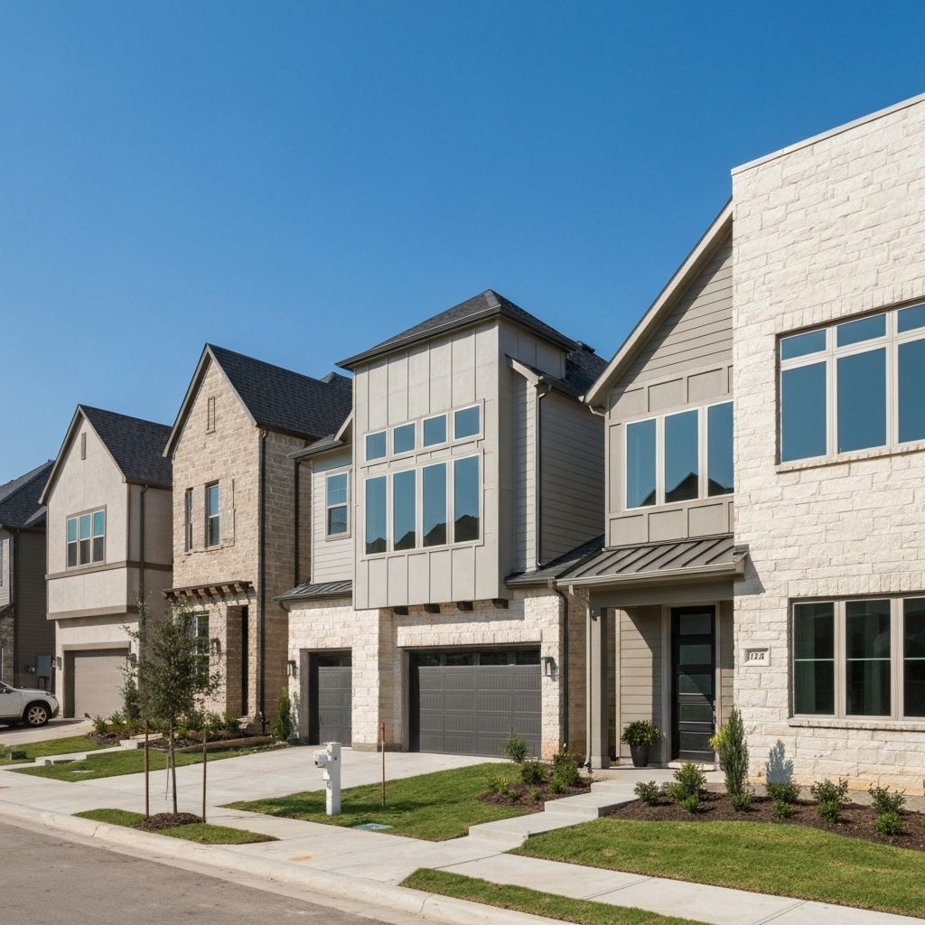 Legacy East Plano modern homes