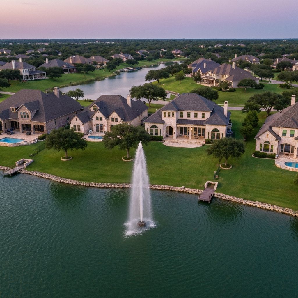 The Lakes Dominion waterfront estates