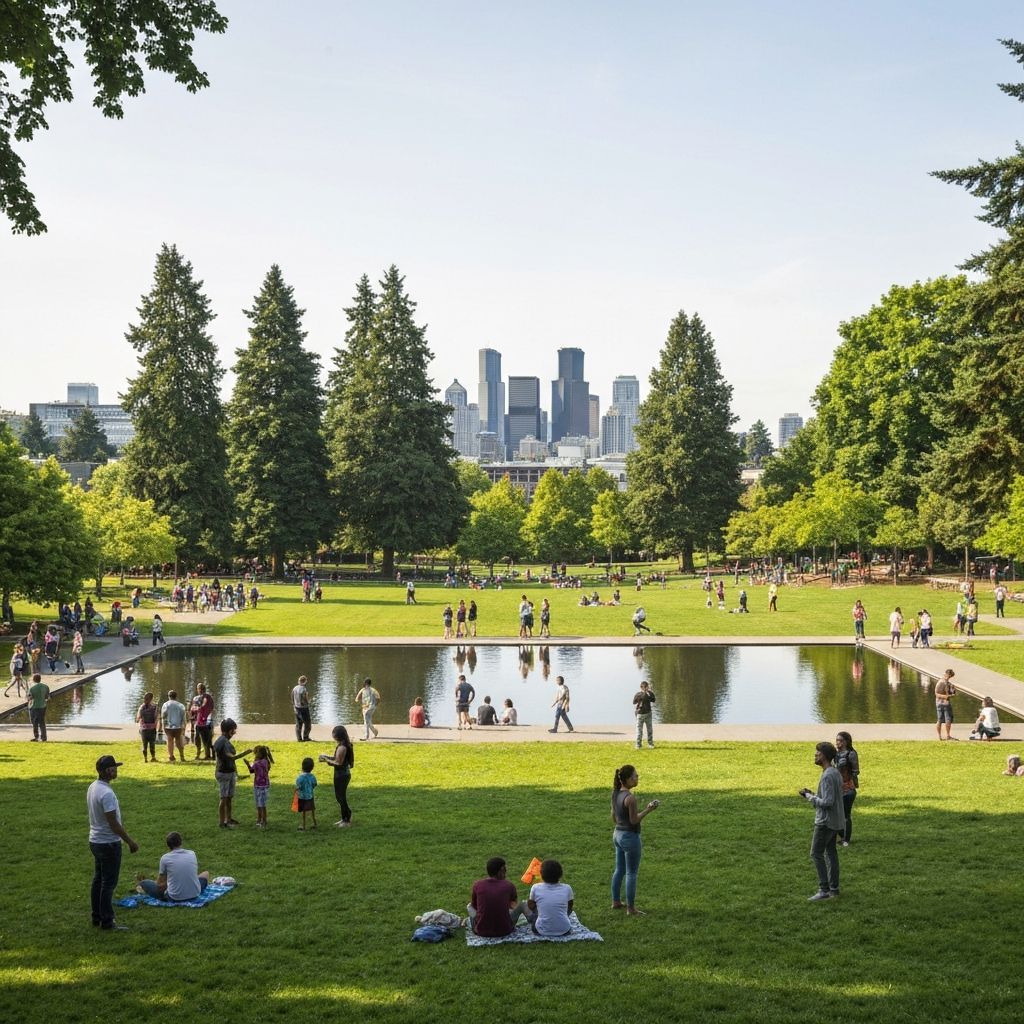 Cal Anderson Park Capitol Hill Seattle