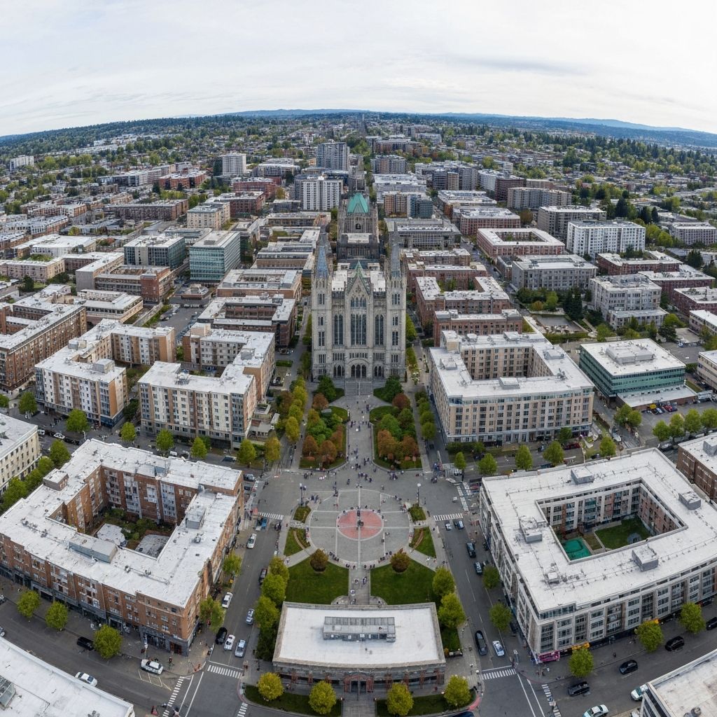 University District Seattle UW Campus