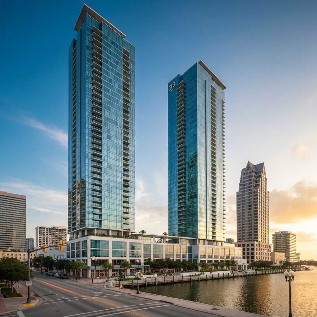 Towers of Channelside luxury high-rises
