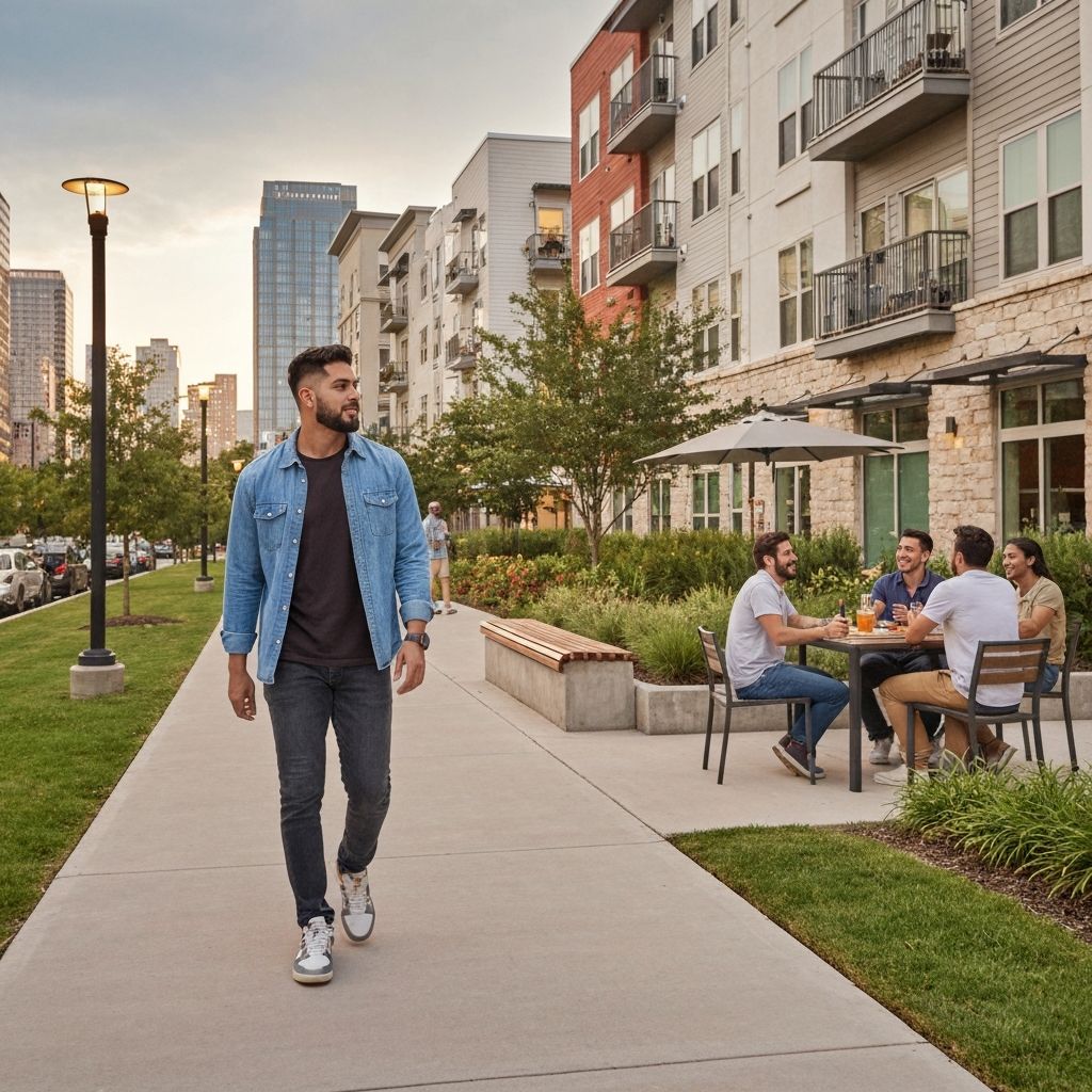 Uptown Dallas Katy Trail apartments and urban lifestyle